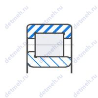 Чертеж подшипника NJ40646H100