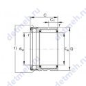 Чертеж подшипника NX 10