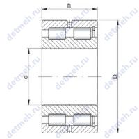 Чертеж подшипника NNCF5026V