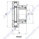 Чертеж подшипника 484804