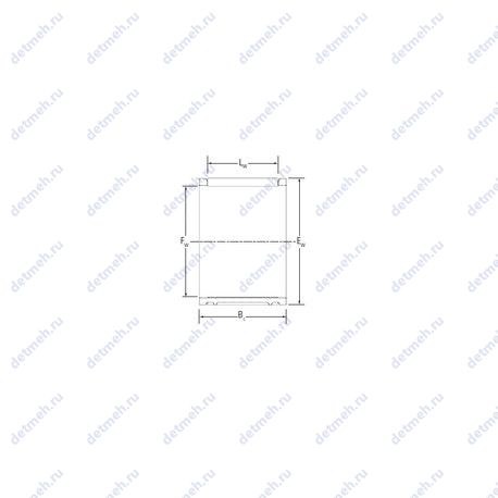 Подшипник 12UR1616P чертеж
