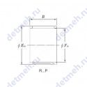 Чертеж подшипника 14R1822P