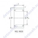 Чертеж подшипника 38NQ5235