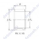 Чертеж подшипника 60V6723