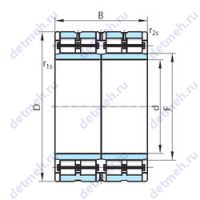 Чертеж подшипника PSL 512-304