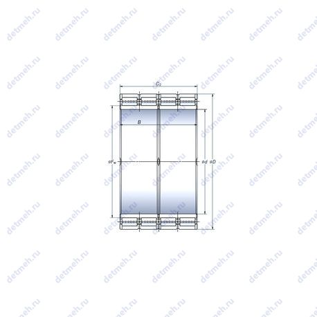 Подшипник STF420RV6012g чертеж