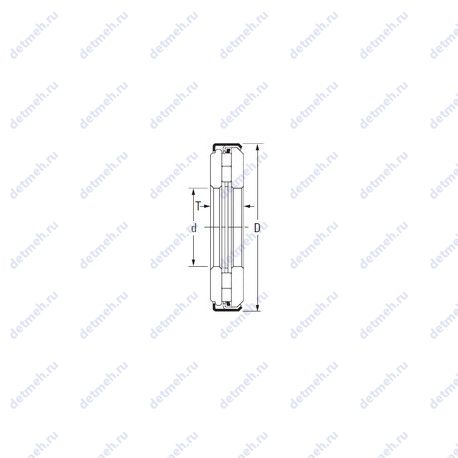 Подшипник ARZ 22 55 106 чертеж