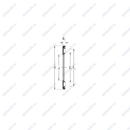 Подшипник AX 35 52 чертеж