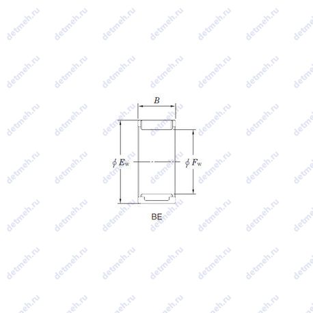 Подшипник BE304020ASYB2 чертеж