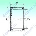 Чертеж подшипника BK 0408TN