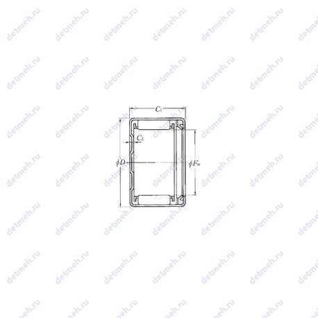 Подшипник BK4518L чертеж
