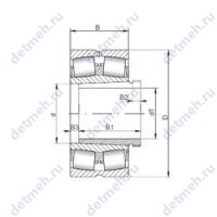 Чертеж подшипника 231/530 KCW33+AH31/530