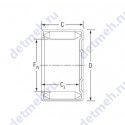 Чертеж подшипника DLF 40 20