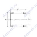 Чертеж подшипника FBN-121514Z-E
