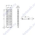 Чертеж подшипника FF2515