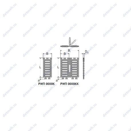 Подшипник FF3525 чертеж