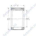 Чертеж подшипника FJL-2520