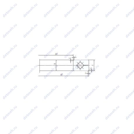 Подшипник 150XRG23 чертеж