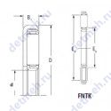Чертеж подшипника FNTK-5580