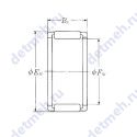 Чертеж подшипника FWF-121610-E