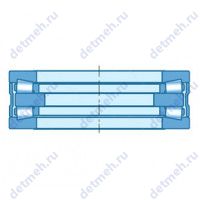 Чертеж подшипника CRTX9102