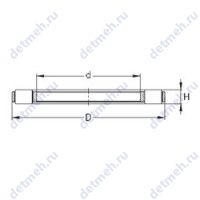 Чертеж подшипника K 81112-TVPB