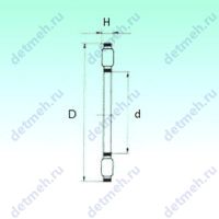 Чертеж подшипника K81268-M