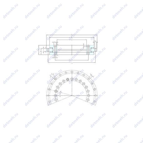 Подшипник NRT 100 A чертеж