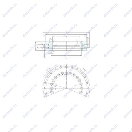 Подшипник NRT 180 A чертеж