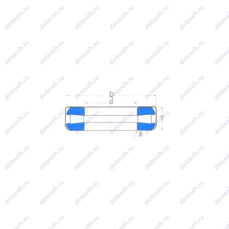 Подшипник T208W чертеж