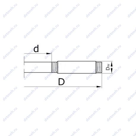 Подшипник АК110X145X4 чертеж