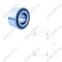 Чертеж подшипника 3307B2RS/C3