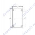 Чертеж подшипника HK0306T2