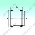 Чертеж подшипника HK 1614 2RS