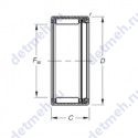 Чертеж подшипника HK2522RS