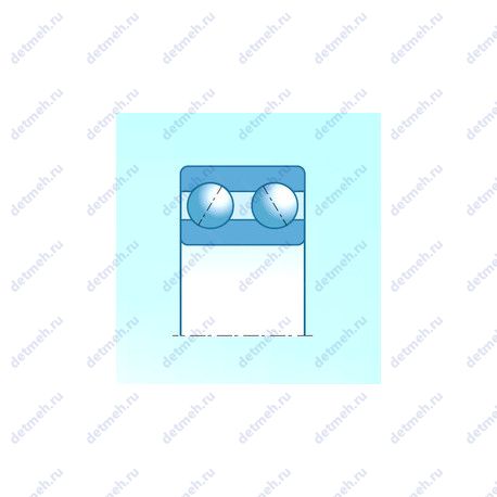 Подшипник 5212ZZG15 чертеж