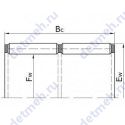 Чертеж подшипника КК85X93X42