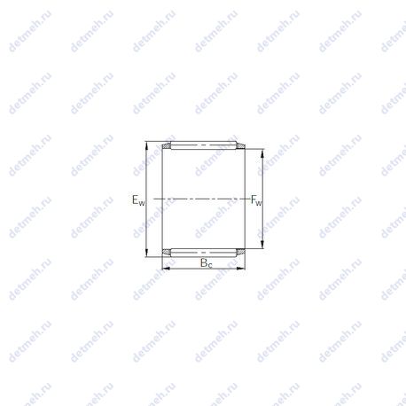 Подшипник K203019PC чертеж