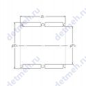 Чертеж подшипника K36x42x46ZW