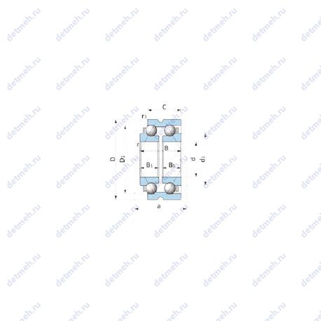 Подшипник BD130-16WSA чертеж