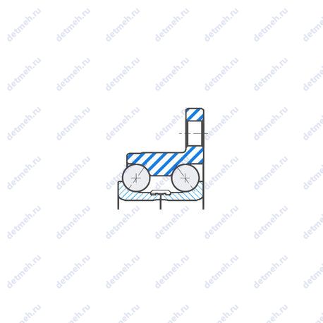 Подшипник DE0628/GH чертеж
