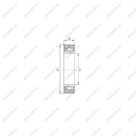 Подшипник F-550850 чертеж