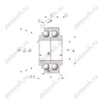 Чертеж подшипника GB12152S01
