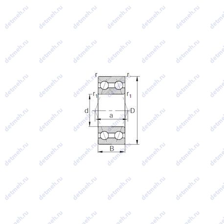 Подшипник SDA9101 DDY2 чертеж