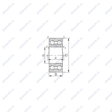Подшипник SDA9106 DDY2 чертеж