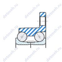 Чертеж подшипника TGB40616S01