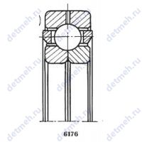 Чертеж подшипника 2А-276214 Б1Т2