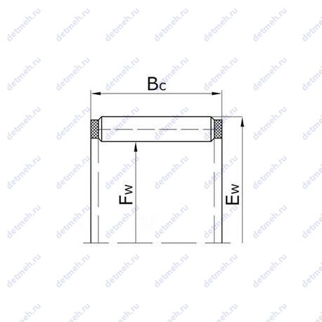 Подшипник К35X42X20 чертеж